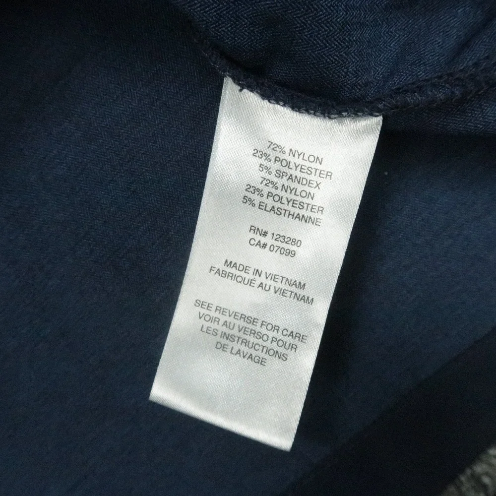 Travis Mathew Jacket‎ Mens Large Navy Blue Surfside Full Zip Stretch Tribute